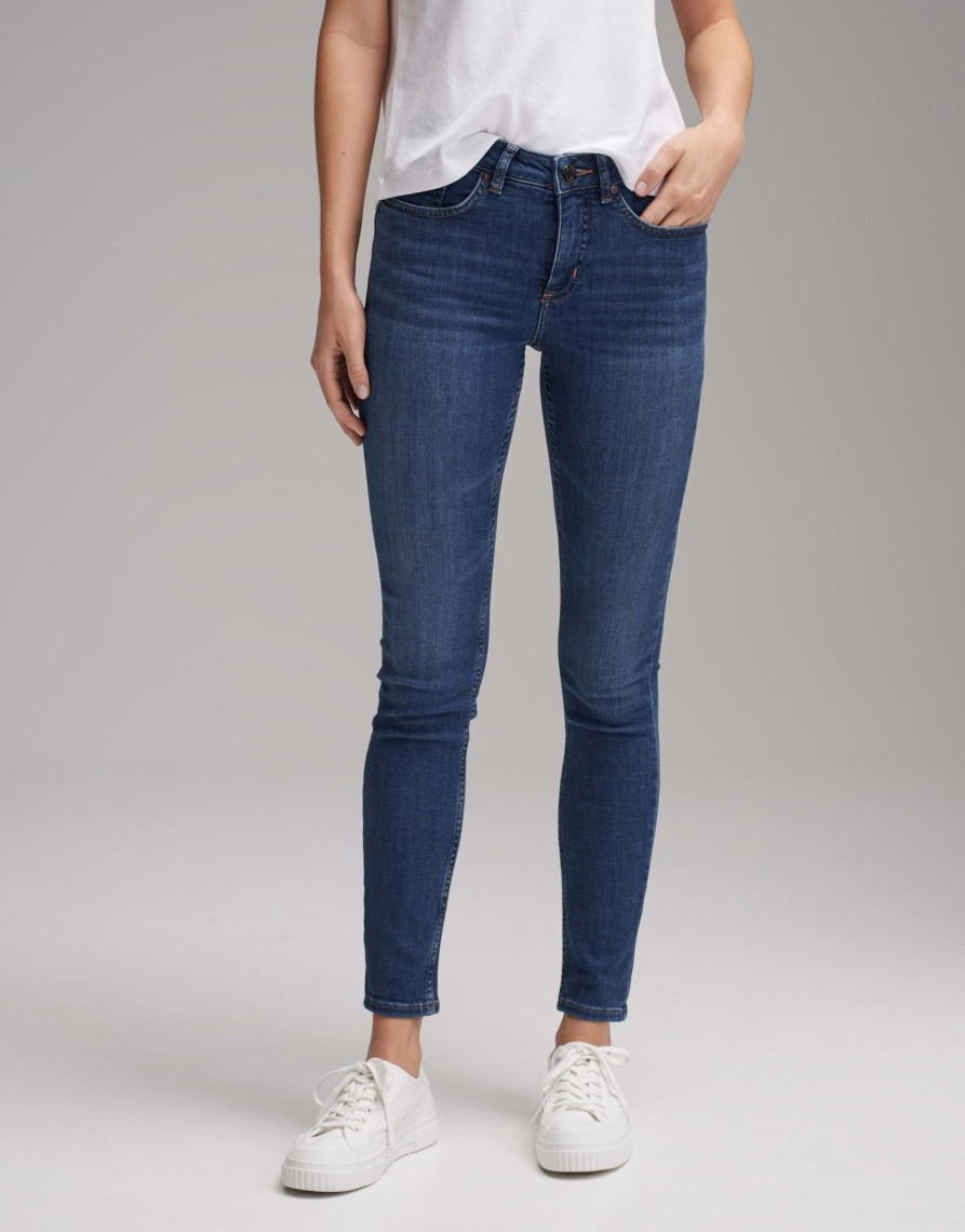 opus Skinny Jeans Elma Low Rise Aus Stretchigem Bci Cotton Mix | Jeans