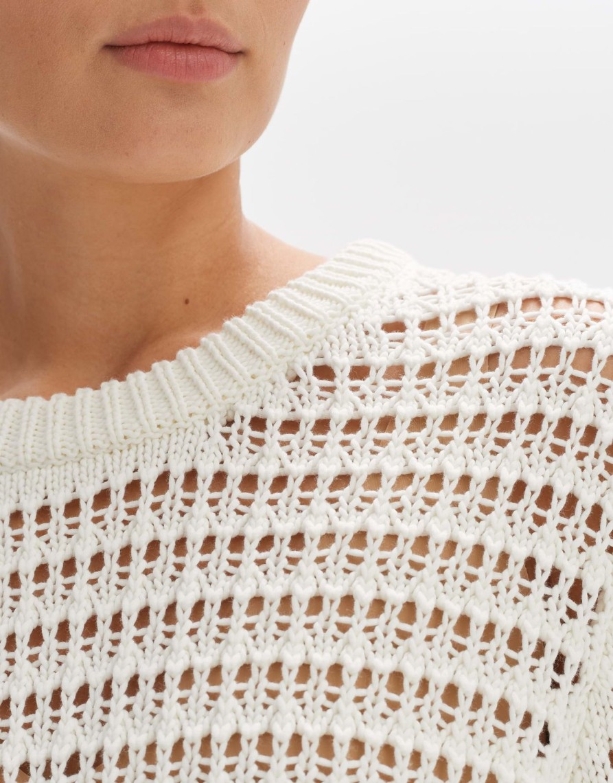 opus Strickpullover Pelisa Regular In Hakel Optik | Strick