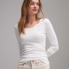 opus Longsleeve Sorana Slim Aus Bci Cotton Mix | Shirts