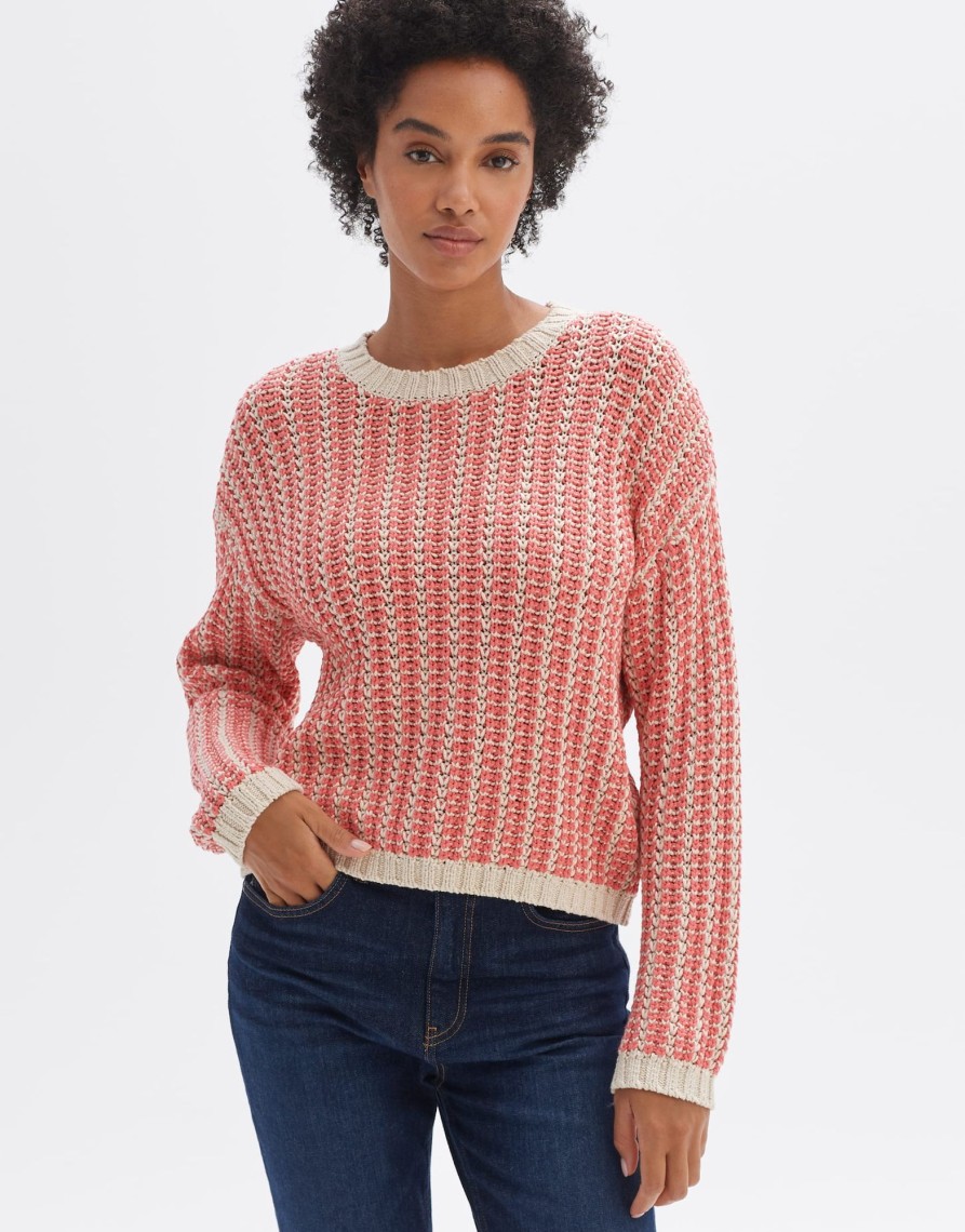 opus Strickpullover Pipina Loose Aus Baumwolle | Strick