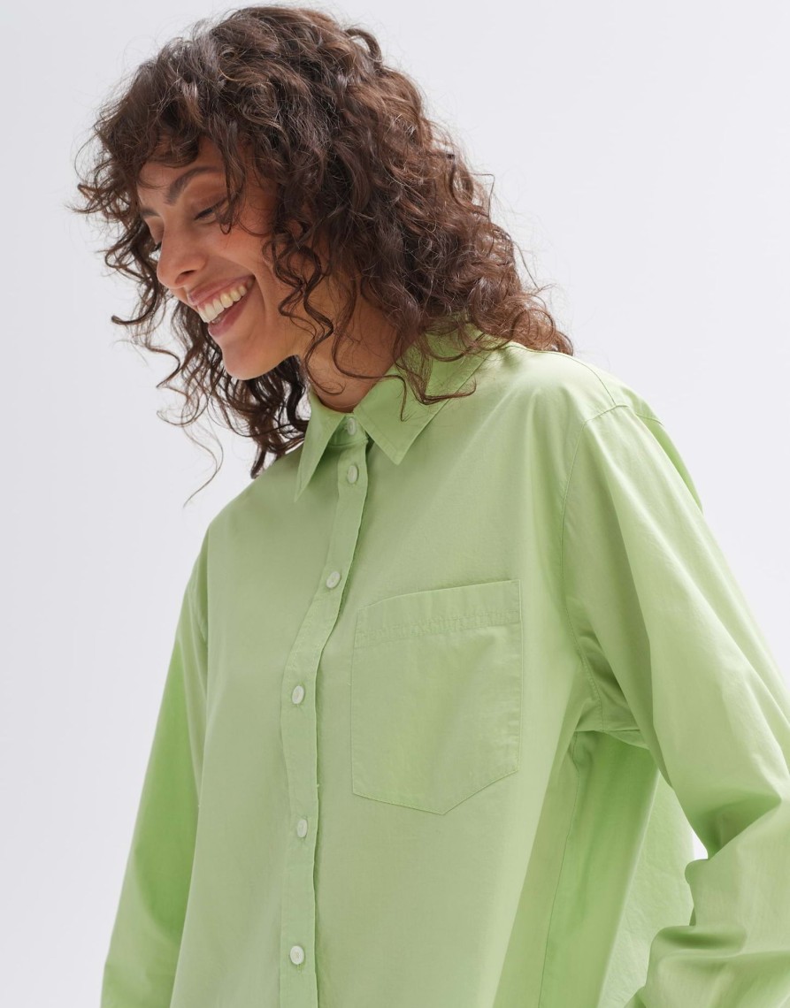 opus Oversize Bluse Fabino Aus Bci Cotton | Blusen