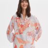 opus Bluse Faomi Nature Loose Aus Bci Cotton | Blusen