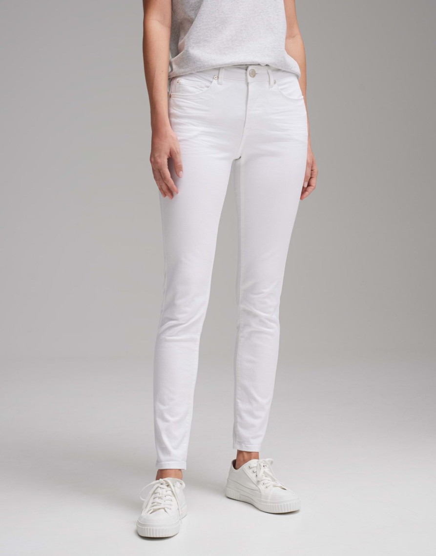 opus Skinny Jeans Elma Clear Low Rise Aus Stretchigem Bci Cotton Mix | Jeans