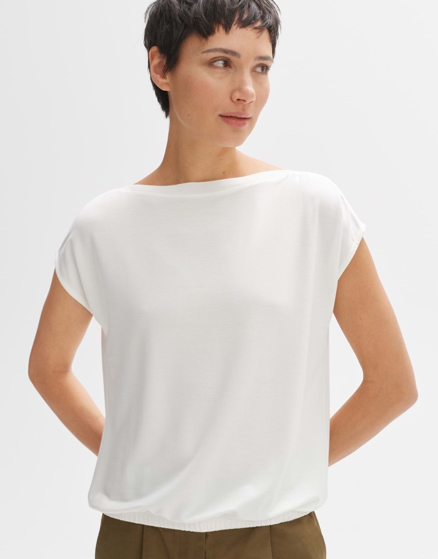 opus Shirt Srippi Regular Aus Ecovero Viskose Mix | Shirts