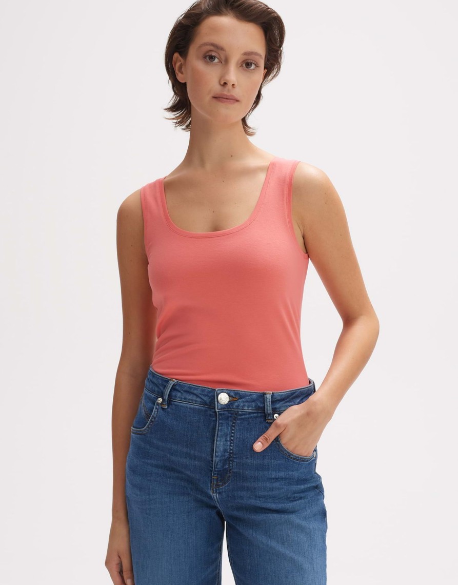 opus Tanktop Imilia Slim Aus Bci Cotton Mix | Shirts