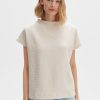 opus Sweatshirt Garsona Loose Aus Seesucker-Ware | Sweat