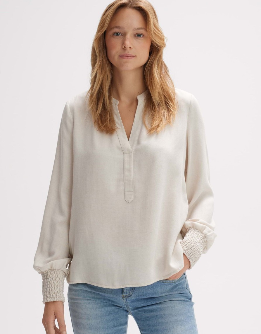 opus Bluse Falvina Loose Aus Ecovero Viskose Mix | Blusen