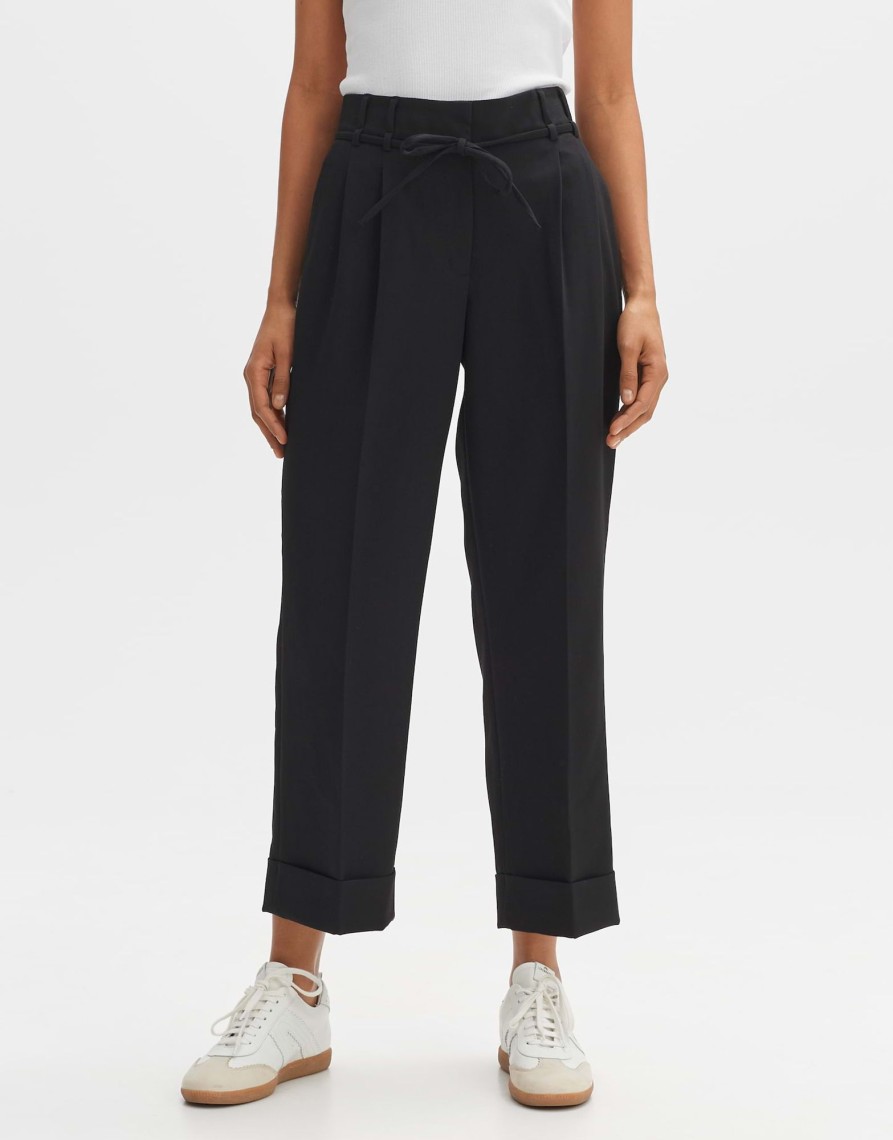 opus City Pants Meeri Relaxed Mit Bundfalten | Hosen