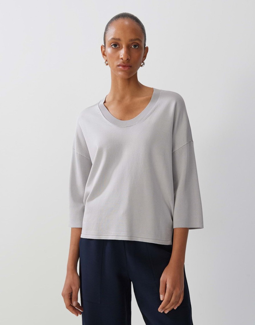 someday Feiner Strickpullover Tulasca Loose In O-Form | Strick