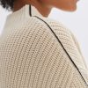 opus Gerippter Pullover Puntsi Regular Aus Baumwoll Mix | Strick