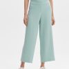 opus Culotte Misha Breeze Wide Aus Seesucker-Ware | Hosen