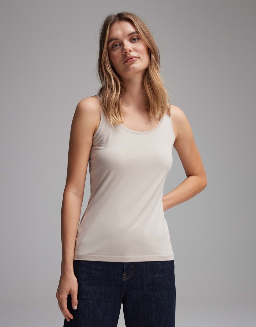 opus Tanktop Imilia Slim Aus Bci Cotton Mix | Shirts