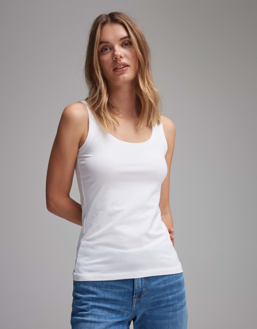 opus Tanktop Imilia Slim Aus Bci Cotton Mix | Shirts