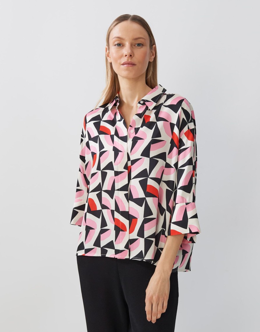 someday Oversize Bluse Zatino Dynamic Aus Ecovero Viskose | Blusen