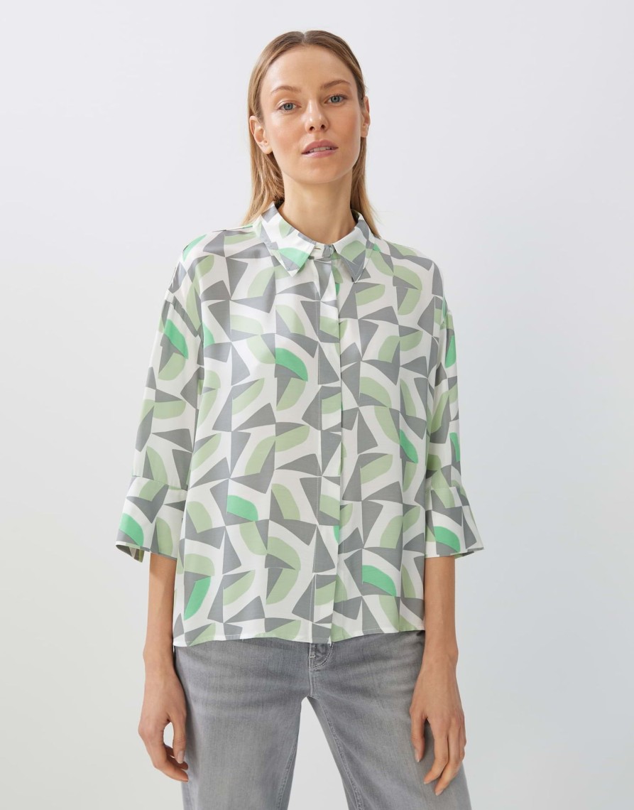 someday Oversize Bluse Zatino Dynamic Aus Ecovero Viskose | Blusen