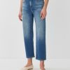 someday Verkurzte Relaxed Jeans Corah Mid Rise Aus Bci Cotton Mix | Jeans