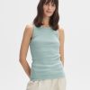 opus Geripptes Tanktop Ilesso Slim Aus Bci Cotton Mix | Shirts