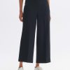 opus Culotte Misha Twill Wide Mit Struktur | Hosen