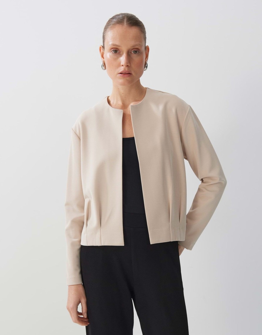 someday Weiche Sweatjacke Utanja Loose Aus Modal Mix | Blazer