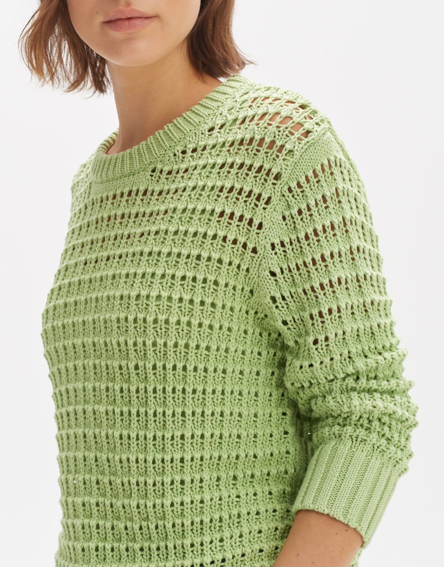 opus Strickpullover Pelisa Regular In Hakel Optik | Strick