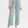 opus Wide Cropped Jeans Momito Fresh Aus Stretchigem Bci Cotton Mix | Jeans