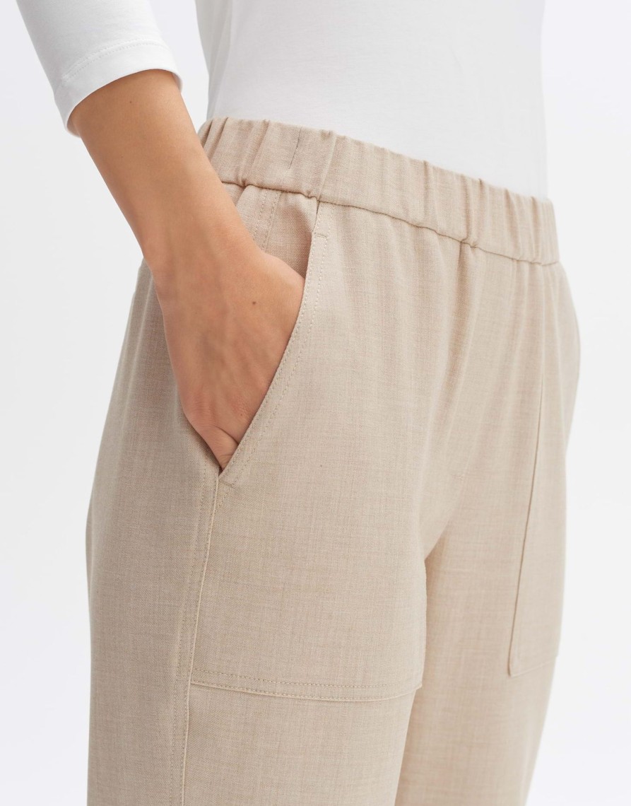 opus Jogpants Myha Relaxed Aus Flanell | Hosen