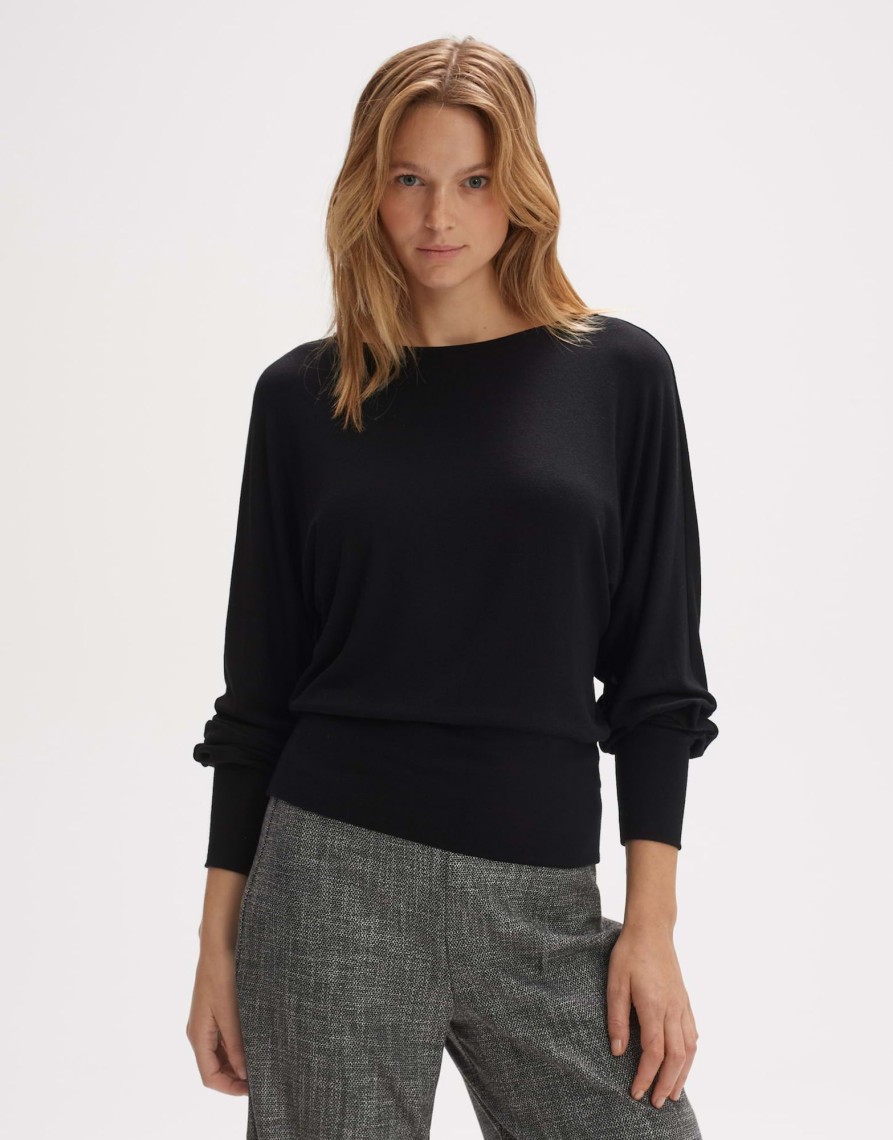 opus Boxy Shirt Sonnu Loose Aus Ecovero Viskose Mix | Shirts